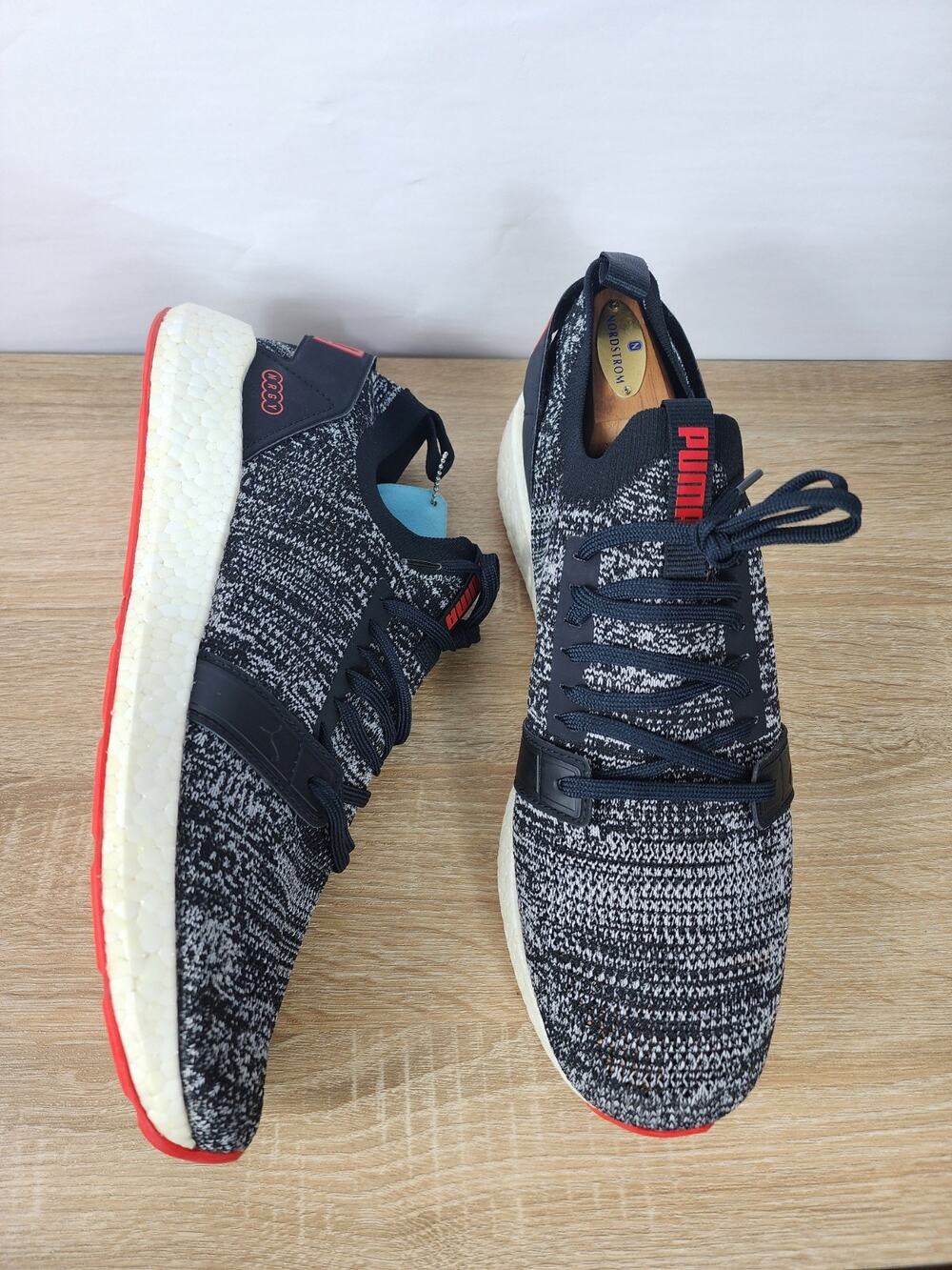 Size 13 - Puma NRGY Neko Engineer Knit High Risk Red